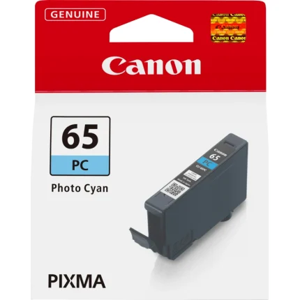 cartouche d’encre canon cli 65 pc cyan photo originale (4220c001aa)