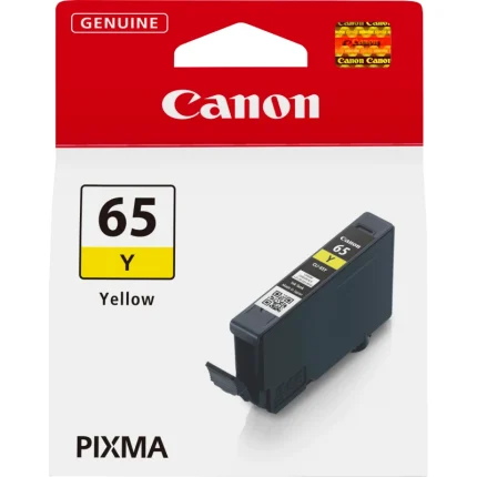 cartouche d’encre canon cli 65 y jaune originale (4218c001aa)