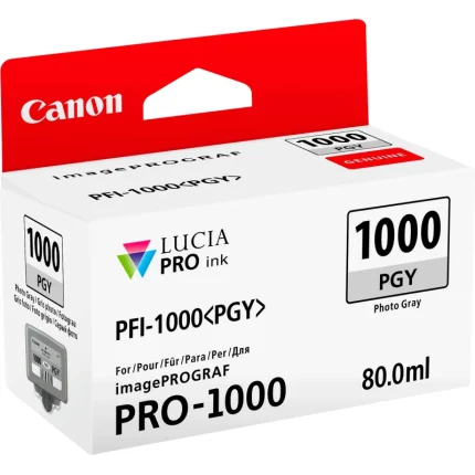 cartouche d'encre canon pfi 1000 gris photo original (0553c001aa)