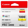 cartouche d'encre canon pfi 1000 jaune original (0549c001aa)
