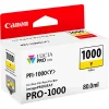 cartouche d'encre canon pfi 1000 jaune original (0549c001aa)