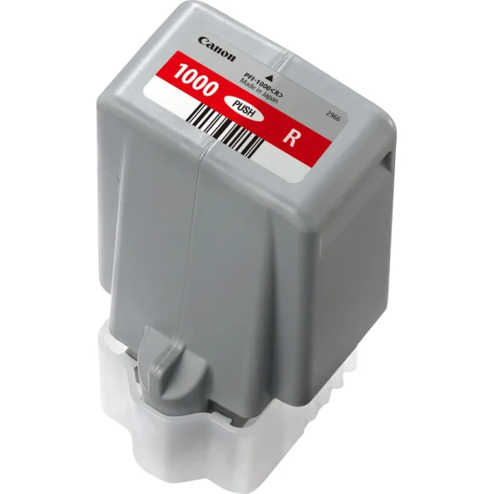 cartouche d'encre canon pfi 1000 rouge original (0554c001aa)