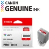 cartouche d'encre canon pfi 1000 rouge original (0554c001aa)