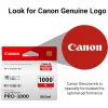 cartouche d'encre canon pfi 1000 rouge original (0554c001aa)