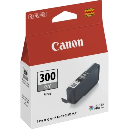 cartouche d'encre canon pfi 300 gris original (4200c001aa)