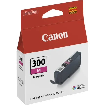 cartouche d'encre canon pfi 300 magenta original (4195c001aa)