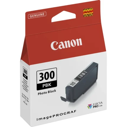 cartouche d'encre canon pfi 300 noir photo original (4193c001aa)