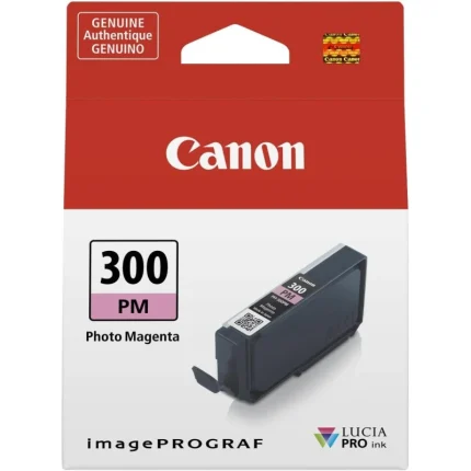 cartouche d'encre canon pfi 300 photo magenta original (4198c001aa)