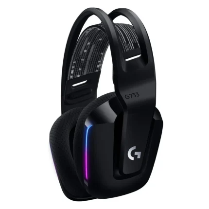 Casque Gaming Sans Fil LOGITECH G733 LIGHTSPEED RGB Noir (981-000864) - Prix moins cher - Linksolutions