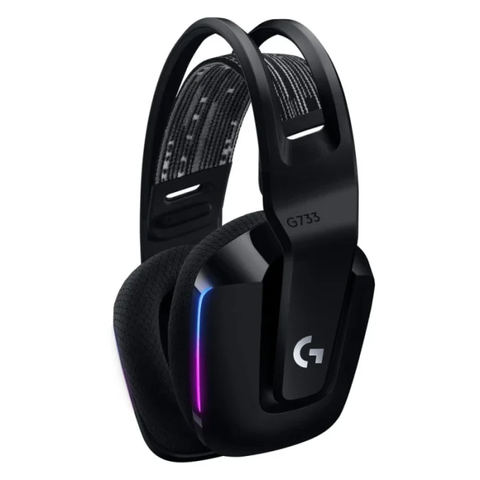 Casque Gaming Sans Fil LOGITECH G733 LIGHTSPEED RGB Noir (981-000864) - Prix moins cher - Linksolutions