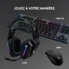 Casque Gaming Sans Fil LOGITECH G733 LIGHTSPEED RGB Noir (981-000864) - Achat Maroc - Linksolutions
