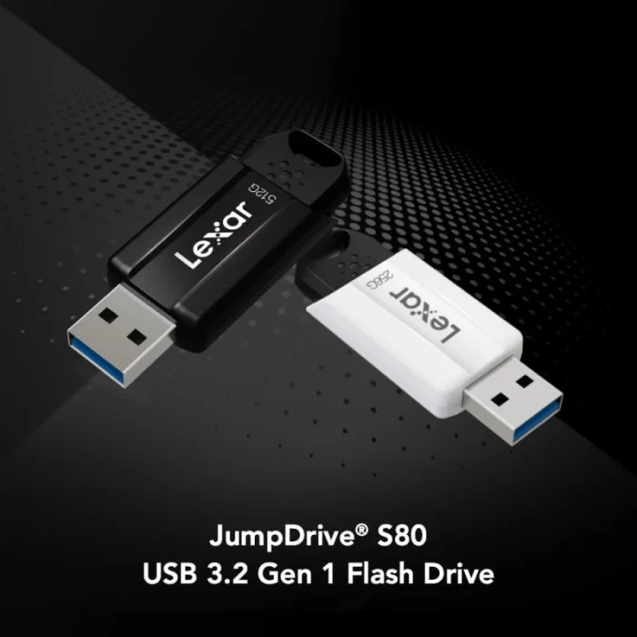 Clé USB LEXAR JumpDrive S80 128GB USB 3.2 150MB/s (LJDS080128G-BNBNG) - Achat Maroc - Linksolutions