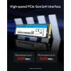 Disque SSD interne LEXAR NM610 Pro 1TB M.2 NVMe PCIe Gen3 3300MB/s (LNM610P001T-RNNNG) - Prix Maroc - Linksolutions