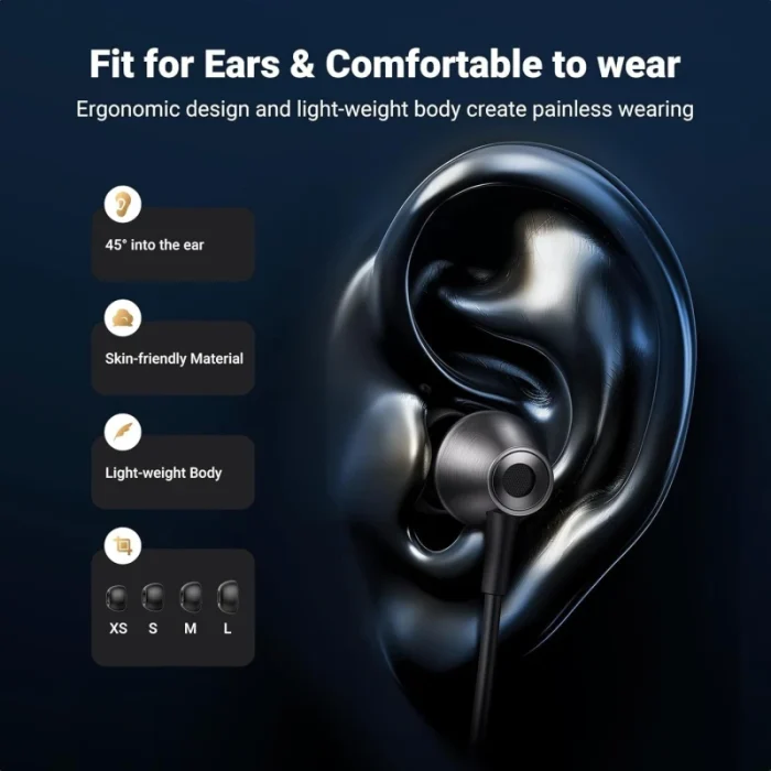 Écouteurs Ugreen In-Ear Type-C – Filaires (35754) - Achat Maroc - Linksolutions