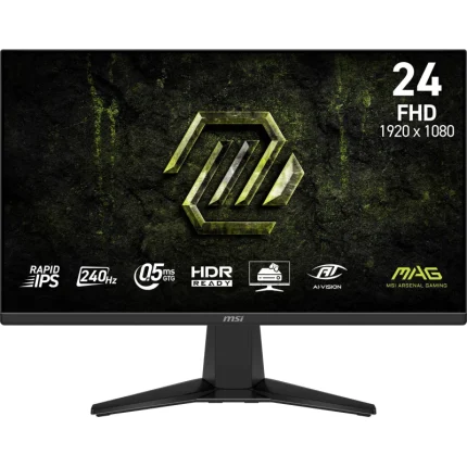Écran Gaming MSI MAG 245F X24 24&Prime; Full HD (9S6-3BC81M-001) - Prix Maroc - Linksolutions
