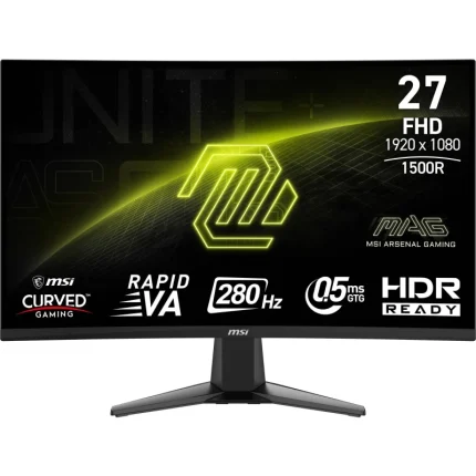 Écran Gaming MSI MAG 276CXF 27&Prime; Full HD haute performance (9S6-3CE01M-039) - Achat Maroc - Linksolutions
