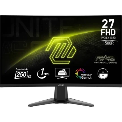 Écran Gaming MSI MAG 27C6X 27&Prime; Full HD incurvé (9S6-3CE01M-002) - Achat Maroc - Linksolutions