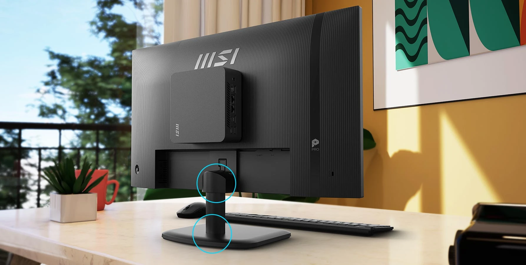 Écran msi pro mp251l e2 25 pouces full hd (9s6 3pd2cm 033)
