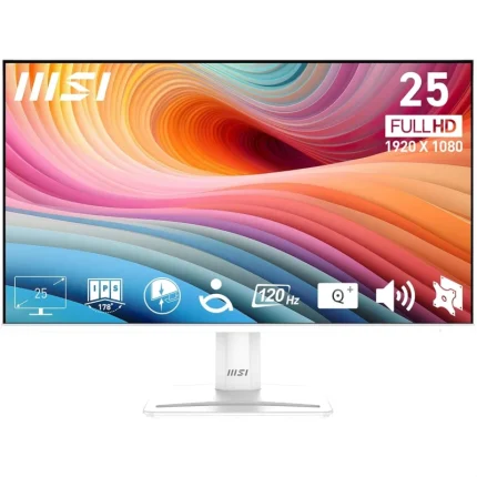 Écran MSI Pro MP251W E2 24.5&Prime; Full HD IPS 120Hz (9S6-3PD4CM-028) - Prix moins cher - Linksolutions