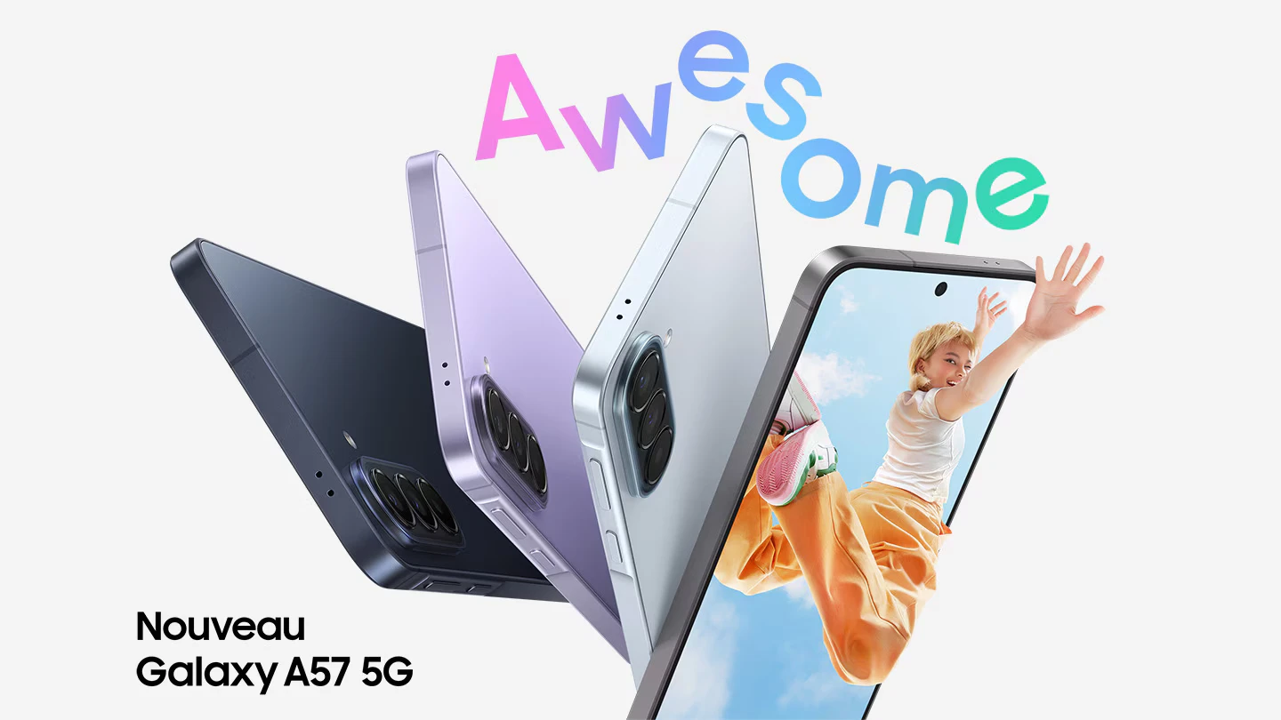 Samsung Galaxy A57 6,7″ (8Go / 256Go) - 5G - Maroc - linksolutions.ma
