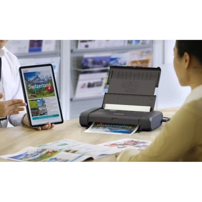 imprimante multifonction jet d’encre canon apr25 bx110 a4 4 en 1 wifi usb (7069c027aa)