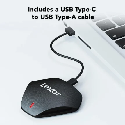 Lecteur de carte LEXAR 3-en-1 USB-C SD/microSD/CF UHS-II (LRW500URB) - Achat Maroc - Linksolutions