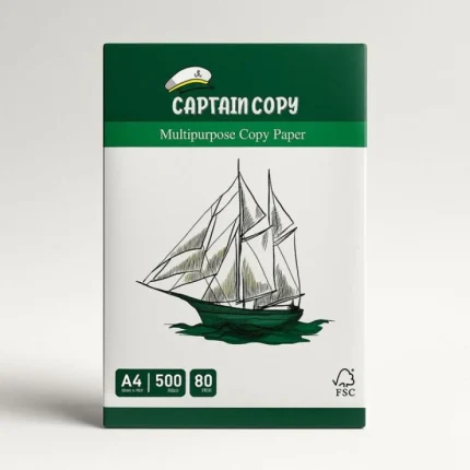 Lot de 5 ramettes papier A4 80g Captain Copy 500 feuilles (65500135-LOT) - Prix Maroc - Linksolutions