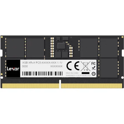Mémoire RAM LEXAR DDR5 16GB 5600MHz SO-DIMM (LD5S16G56C46ST-BGS) - Achat Maroc - Linksolutions