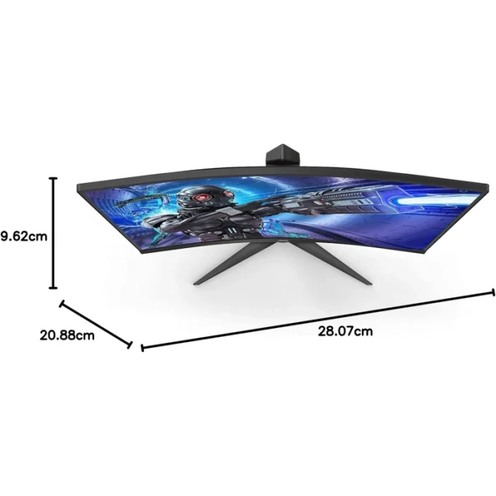 Moniteur gaming AOC 31.5&Prime; Full HD incurvé 240Hz (C32G2Z) - Prix Maroc - Linksolutions