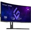 Moniteur gaming ViewSonic 34″ incurvé WQHD VX3418-2KPC (VIEWSONIC0002) - Prix moins cher - Linksolutions