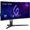 Moniteur gaming ViewSonic 34″ incurvé WQHD VX3418-2KPC (VIEWSONIC0002) - Prix moins cher - Linksolutions