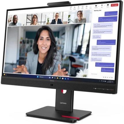 Moniteur Lenovo ThinkVision T24-4v 24&Prime; Full HD – Professionnel Webcam Intégrée (64B6MAT1EU) - Prix moins cher - Linksolutions