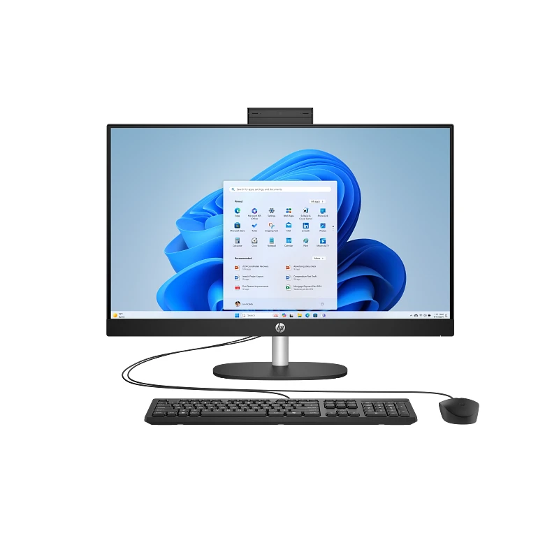 pc all in one hp 27 pouces fhd ultra 7 255u noir (bw4f9ea) pc all in one hp 27 pouces fhd ultra 7 255u noir (bw4f9ea)