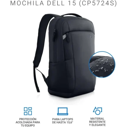 Sac à dos DELL EcoLoop Pro Slim 15 pouces (CP5724S) - Prix moins cher - Linksolutions