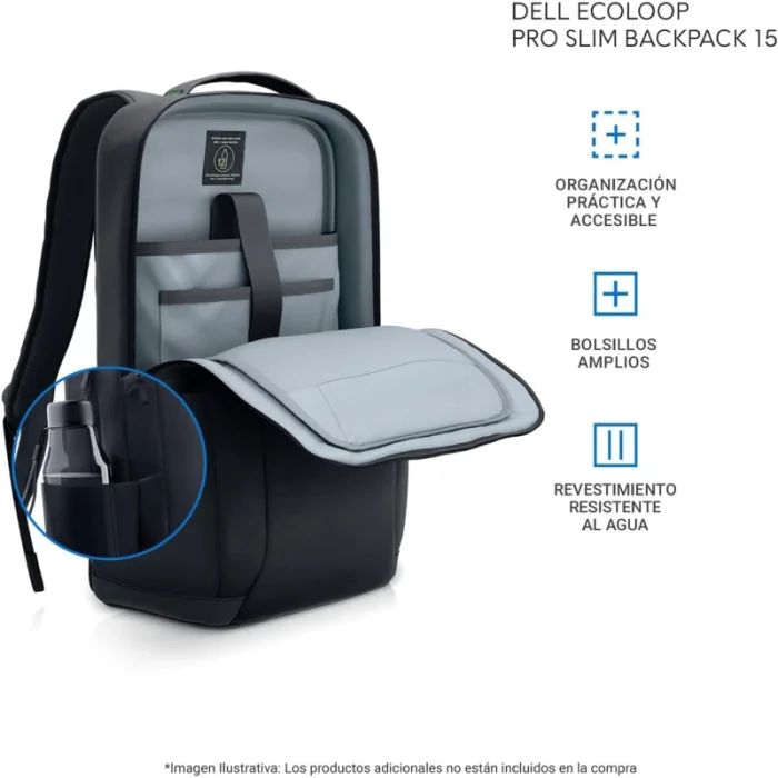 Sac à dos DELL EcoLoop Pro Slim 15 pouces (CP5724S) - Prix Maroc - Linksolutions