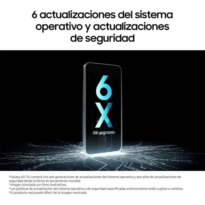 samsung galaxy a17 5g 6,7″ (4go / 128go) dual sim noir (sm a176bzkemwd)