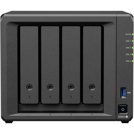 serveur nas synology diskstation 4 baies ryzen v1500b (ds925+)
