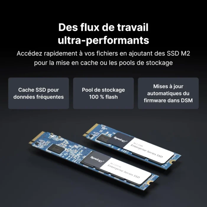 serveur nas synology diskstation 5 baies ryzen v1500b (ds1525+)