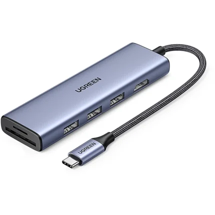 Station d’accueil Ugreen USB-C 6-en-1 4K (20956A) - Prix moins cher - Linksolutions