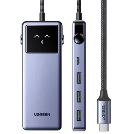 Station d’accueil UGREEN USB-C 7 en 1 – Hub multiport HDMI USB 3.0 (45155) - Prix moins cher - Linksolutions