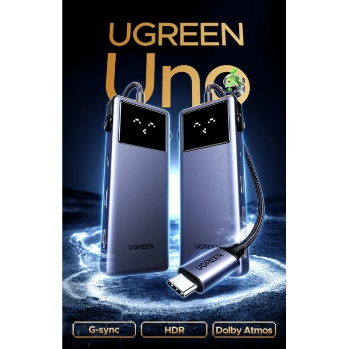 Station d’accueil UGREEN USB-C 7 en 1 – Hub multiport HDMI USB 3.0 (45155) - Prix moins cher - Linksolutions