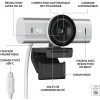 Webcam LOGITECH MX Brio 4K Ultra HD – Caméra USB Professionnelle (960-001554) - Prix Maroc - Linksolutions