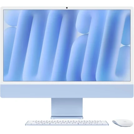 apple imac m4 24" bleu 16go 256go ssd Écran retina 4.5k (mwuf3)