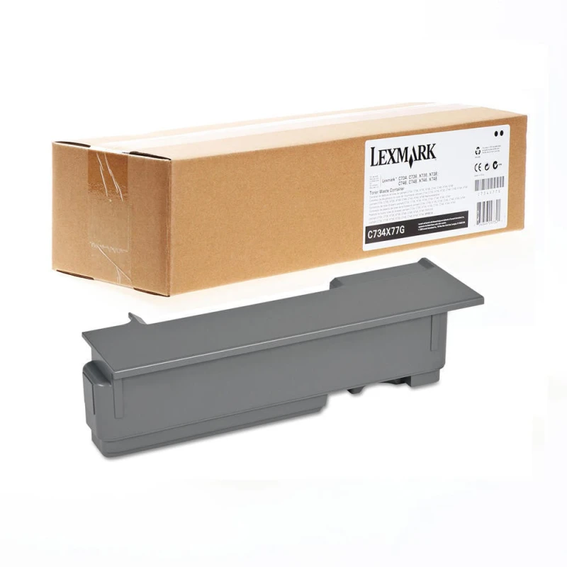 bac récupération toner lexmark c734x77g c734 / c73 bac récupération toner lexmark c734x77g c734 / c73
