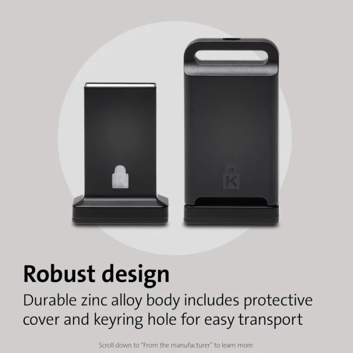 clé biométrique kensington verimark guard usb a (k64708ww)