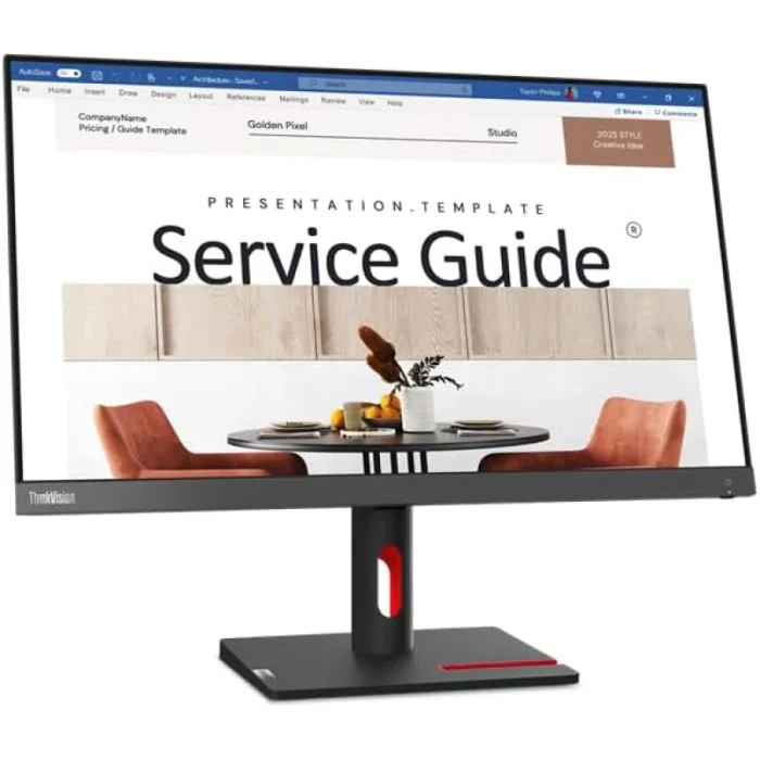 Écran lenovo thinkvision s24i 30 24″ full hd (63dekar3ww)