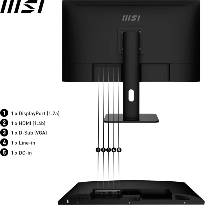 Écran msi pro mp273up e6 27″ 4k uhd (9s6 3pb49h 296)