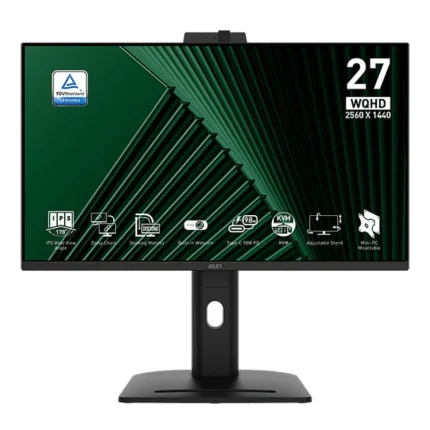 Écran msi pro mp275qpdg 27″ 2k 100hz type c professionnel (9s6 3pc8cm 001)