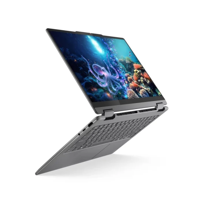 ordinateur portable 2 en 1 lenovo yoga 7 14" ultra 7 pc convertible + stylet (83jq009mfg)