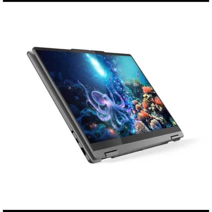 ordinateur portable 2 en 1 lenovo yoga 7 14" ultra 7 pc convertible + stylet (83jq009mfg)